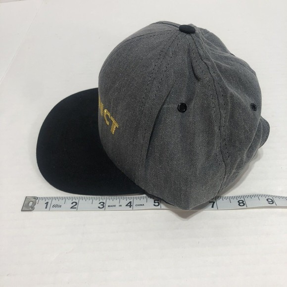 Vintage Distinct Snapback Hat, Made in USA, Adjustable, Grey, Americap - Picture 10 of 10